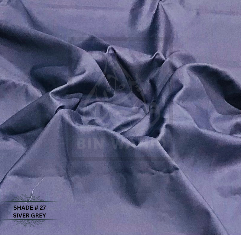 Bin Wahid – Premium Wash & Wear - Silver Grey