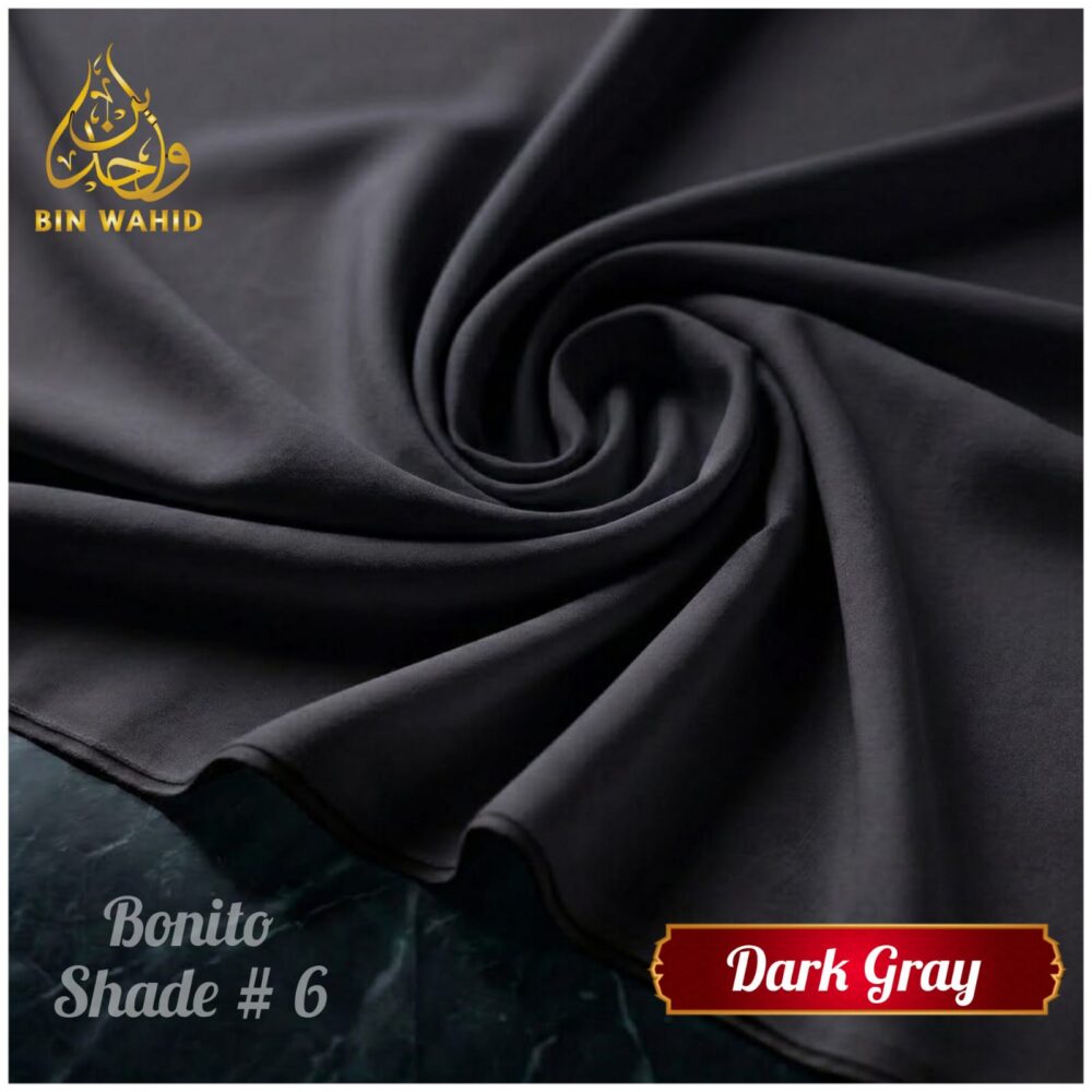 Bin Wahid – Premium Wash & Wear – Dark Grey
